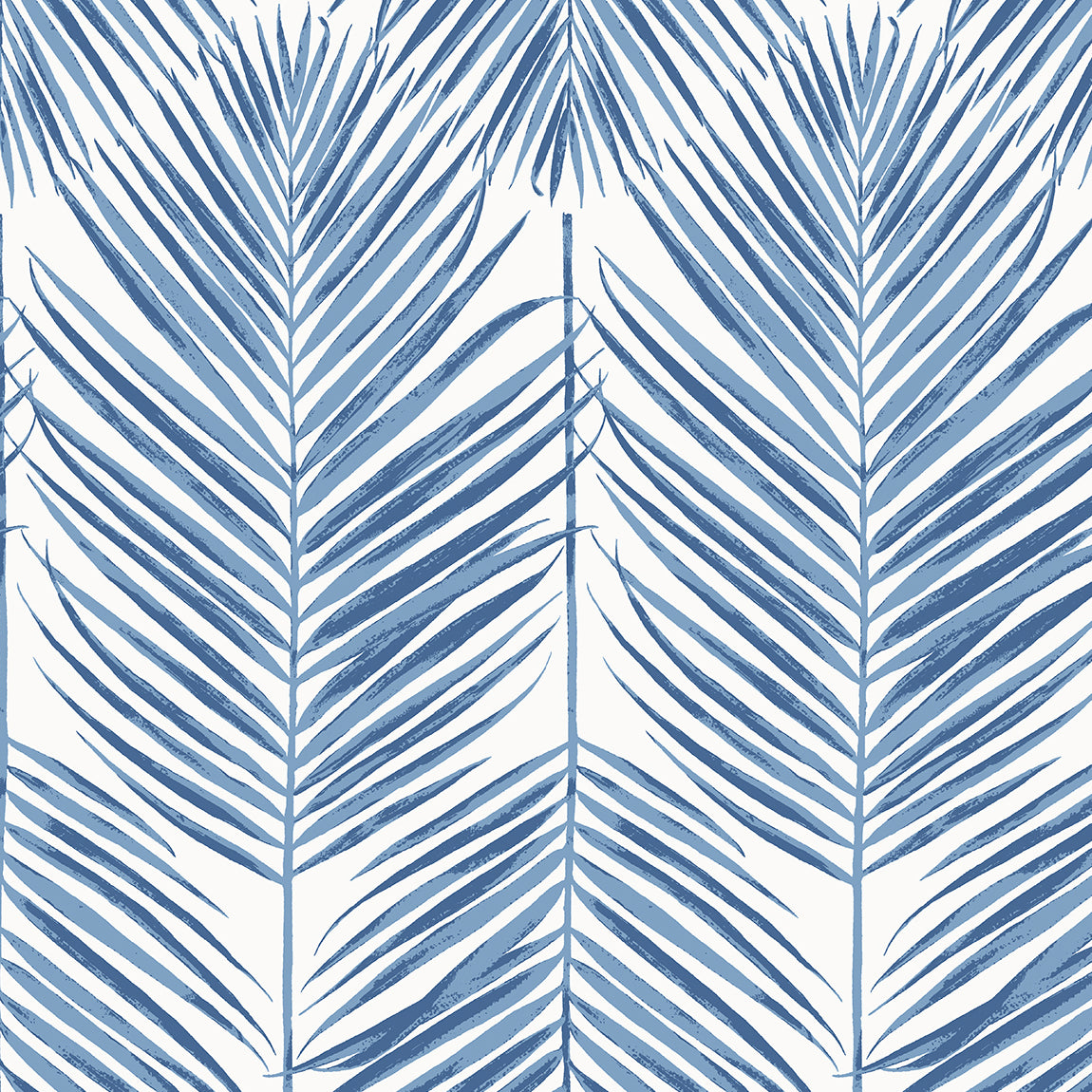 Etten Studios Etten Studios Online Marina Palm Botanical Coastal Blue Matte - ET10722