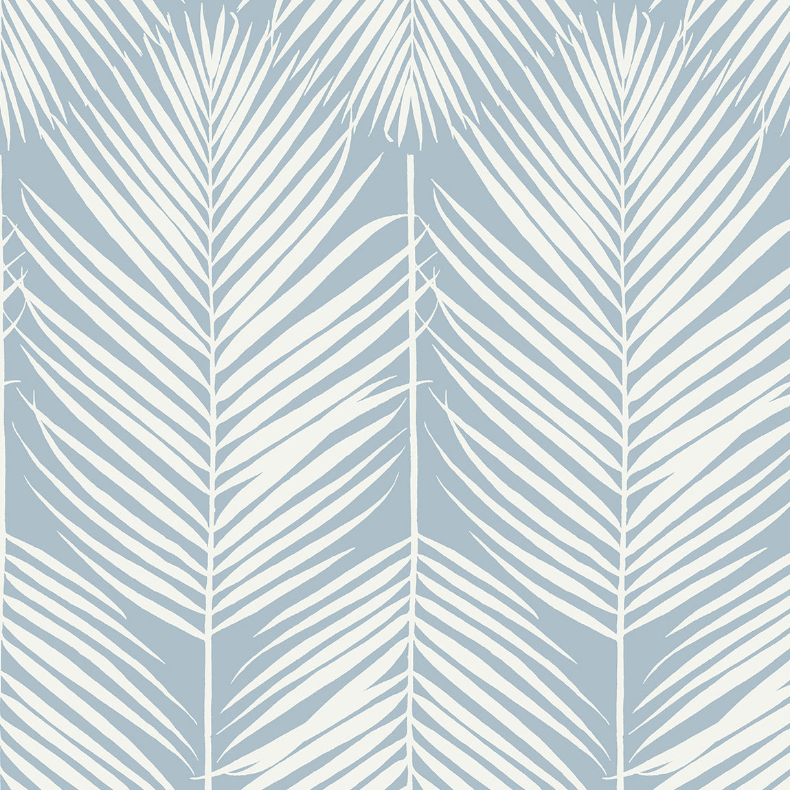 Etten Studios Etten Studios Online Athena Palm Botanical Coastal Blue Matte - ET10802