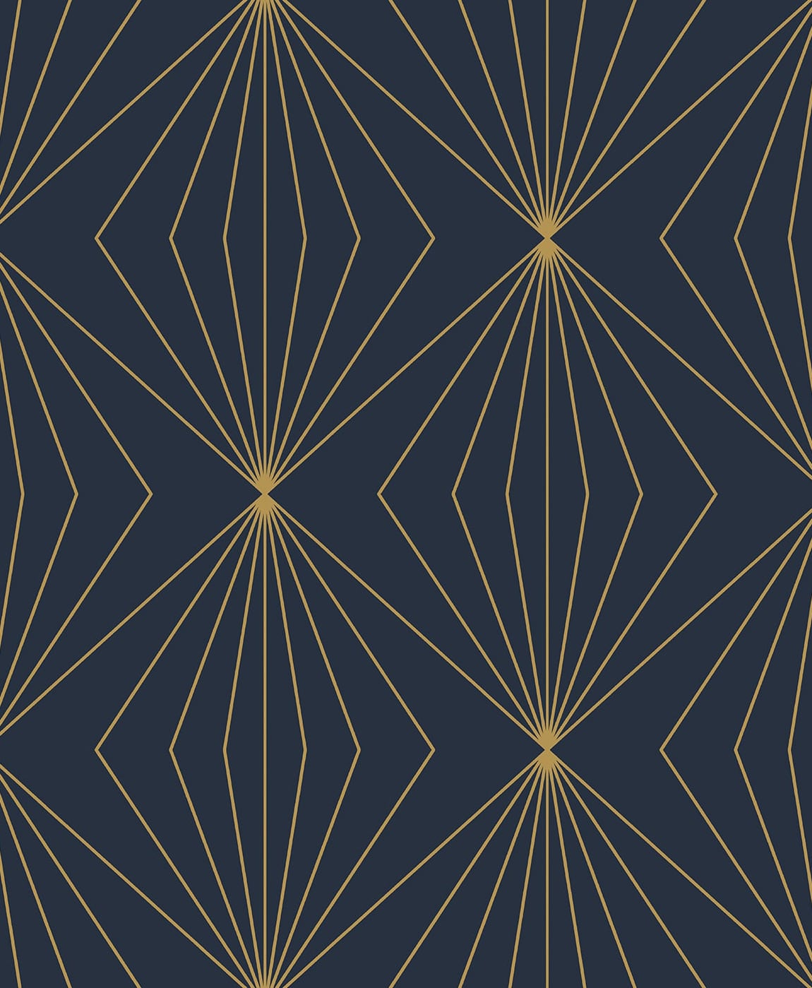 Etten Studios Etten Studios Online Diamond Vector Geometric Contemporary Blue Metallic - ET11502