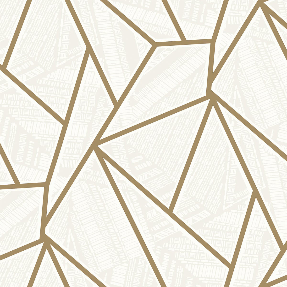 Etten Studios Etten Studios Online Metro Vector Geometric Contemporary Gold Metallic - ET11706