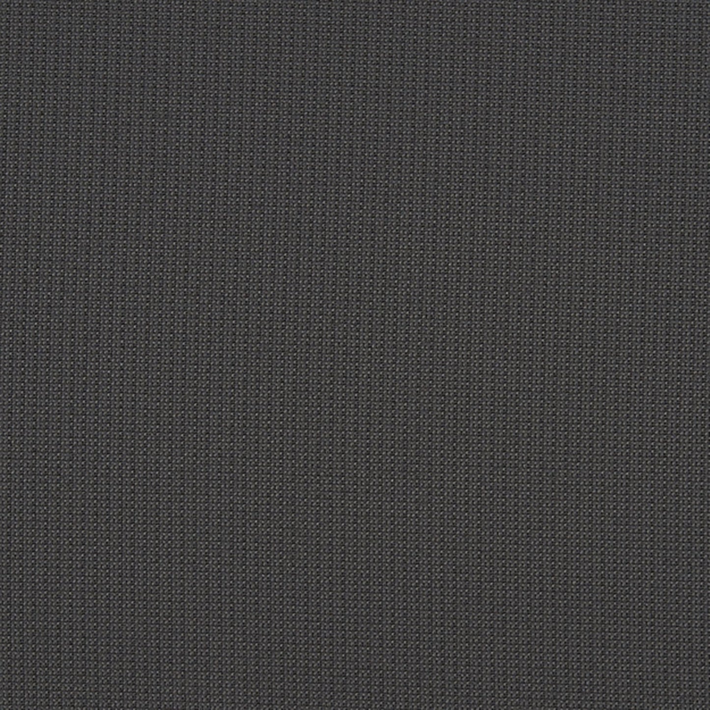 Dark charcoal gray woven fabric close-up, tight weave suitable for upholstery.