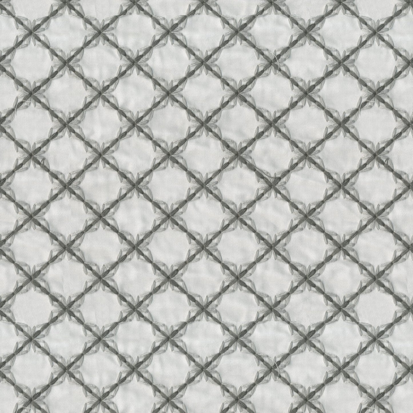 JF Fabrics EVERLASTING 94 Fabric Diamond,Traditional Grey Embroidery - 8430094 J8591