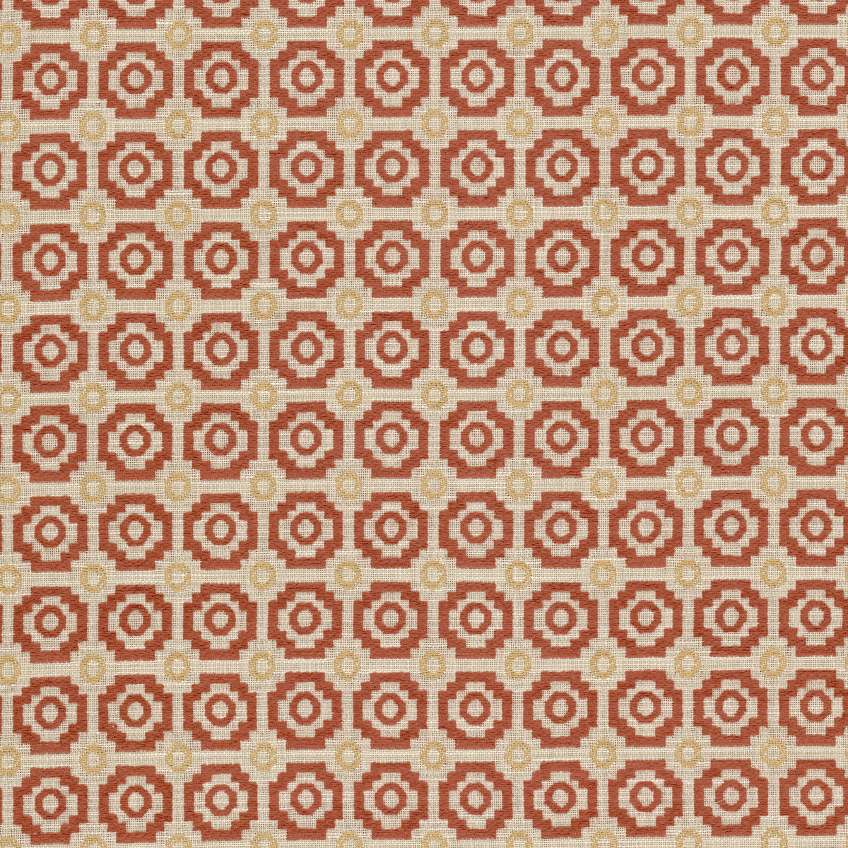 STOUT TEXTILES UPHOLSTERY,WOVENS TRANSITIONAL,, GEOMETRIC SPICE - EVET-4