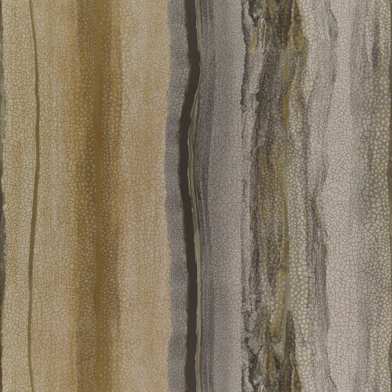 HARLEQUIN Vitruvius Wallpaper Beaded , Glitter Gold , Basalt Gravure - Wide Width Printed Wallpaper - EVIW112065