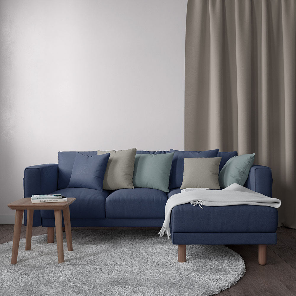 NICHOLASJOHN INC NJ-AUGUSTA Sapphire Solid Fabric - NJ25-1225