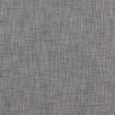 Gray herringbone fabric with a subtle texture, ideal for upholstery or fashion applications.