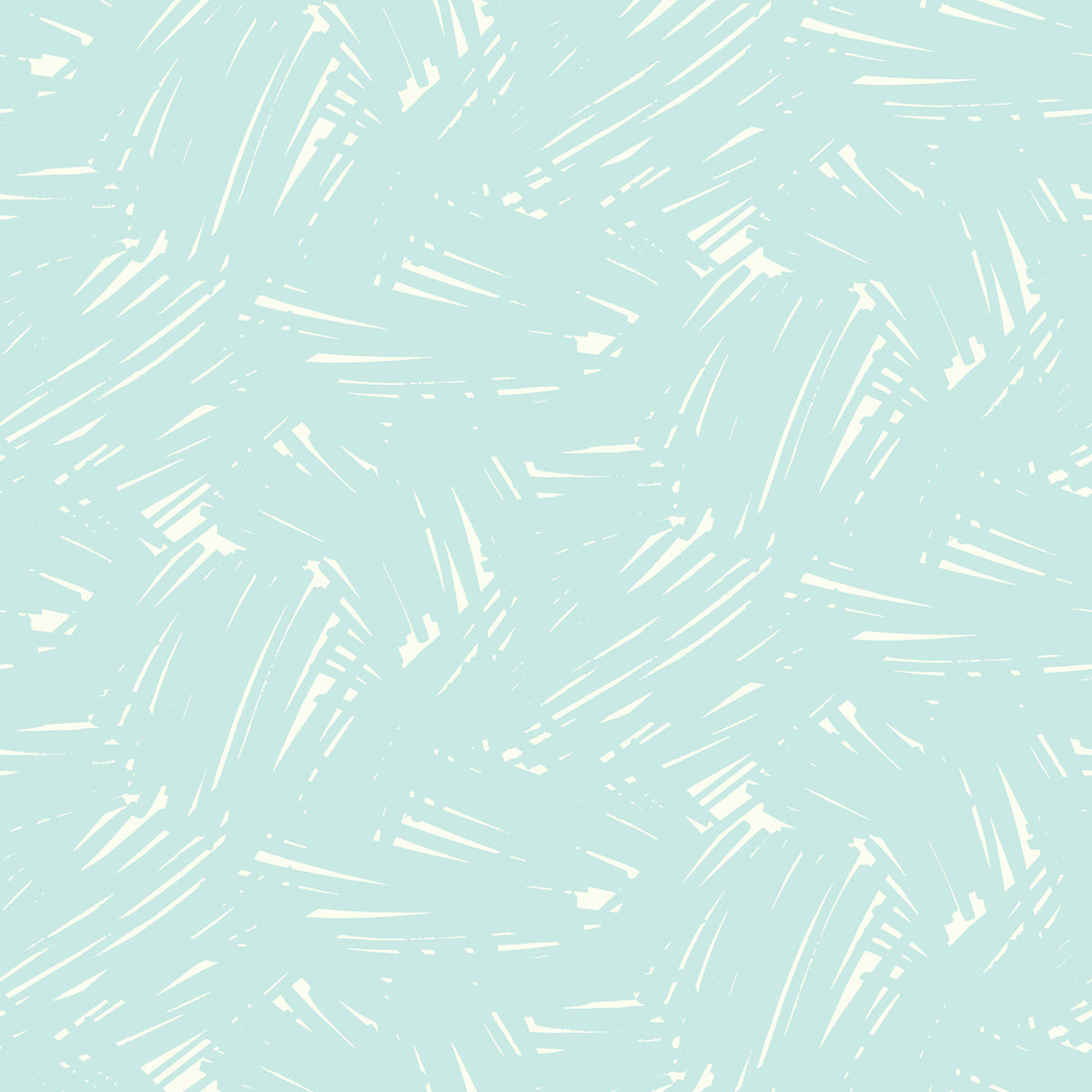Seabrook Designs Turf Brushstroke Abstract Kids/Nursery Baby Blue , White - FA40502