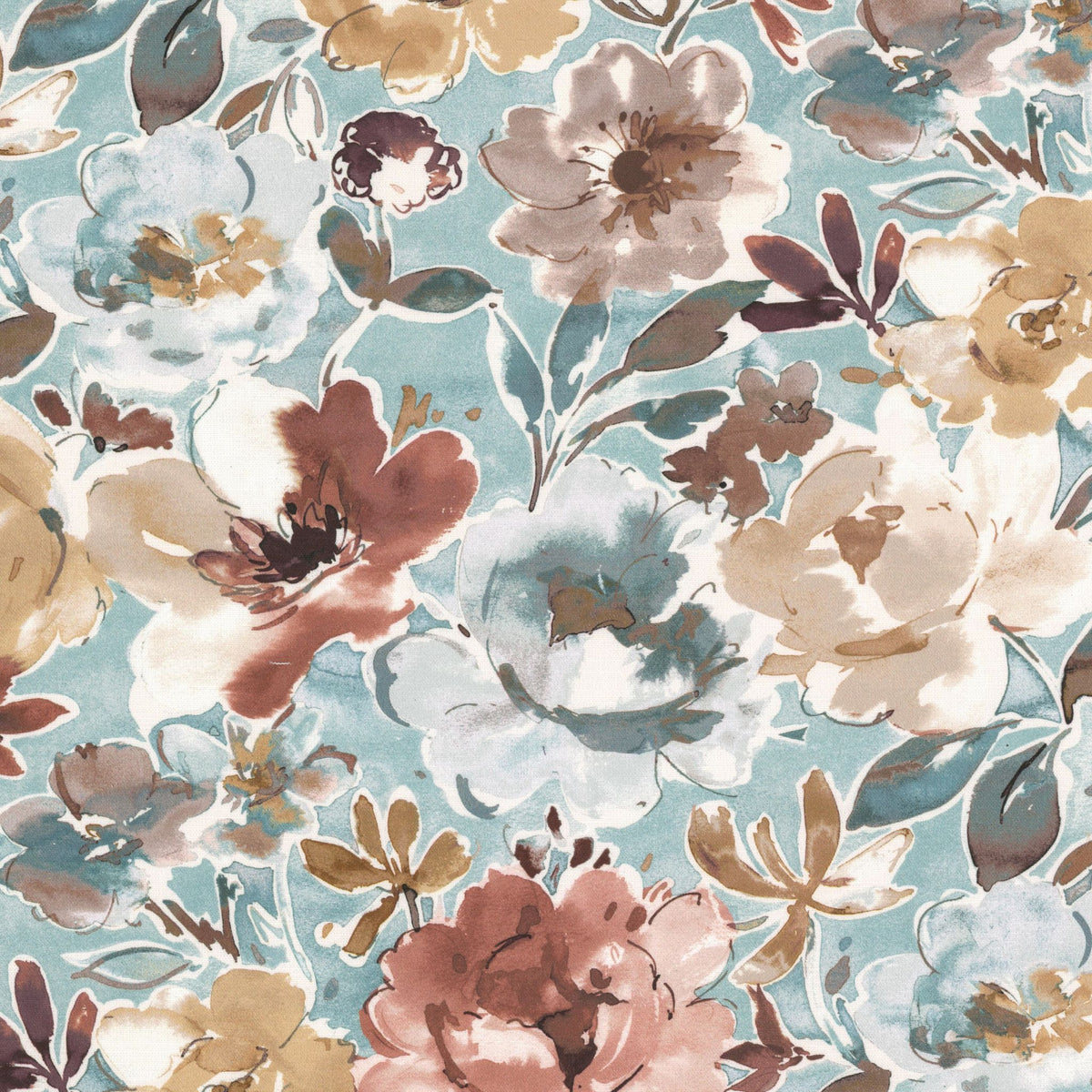 STOUT TEXTILES MULTIPURPOSE,PRINT TRANSITIONAL,, FLORAL ARIZONA - FANT-2