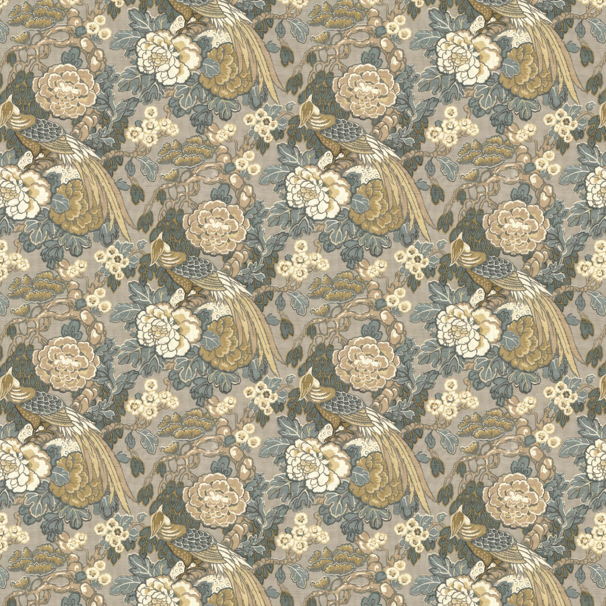 STOUT TEXTILES MULTIPURPOSE,PRINT TRANSITIONAL,, FLORAL SHADOW - FARD-1