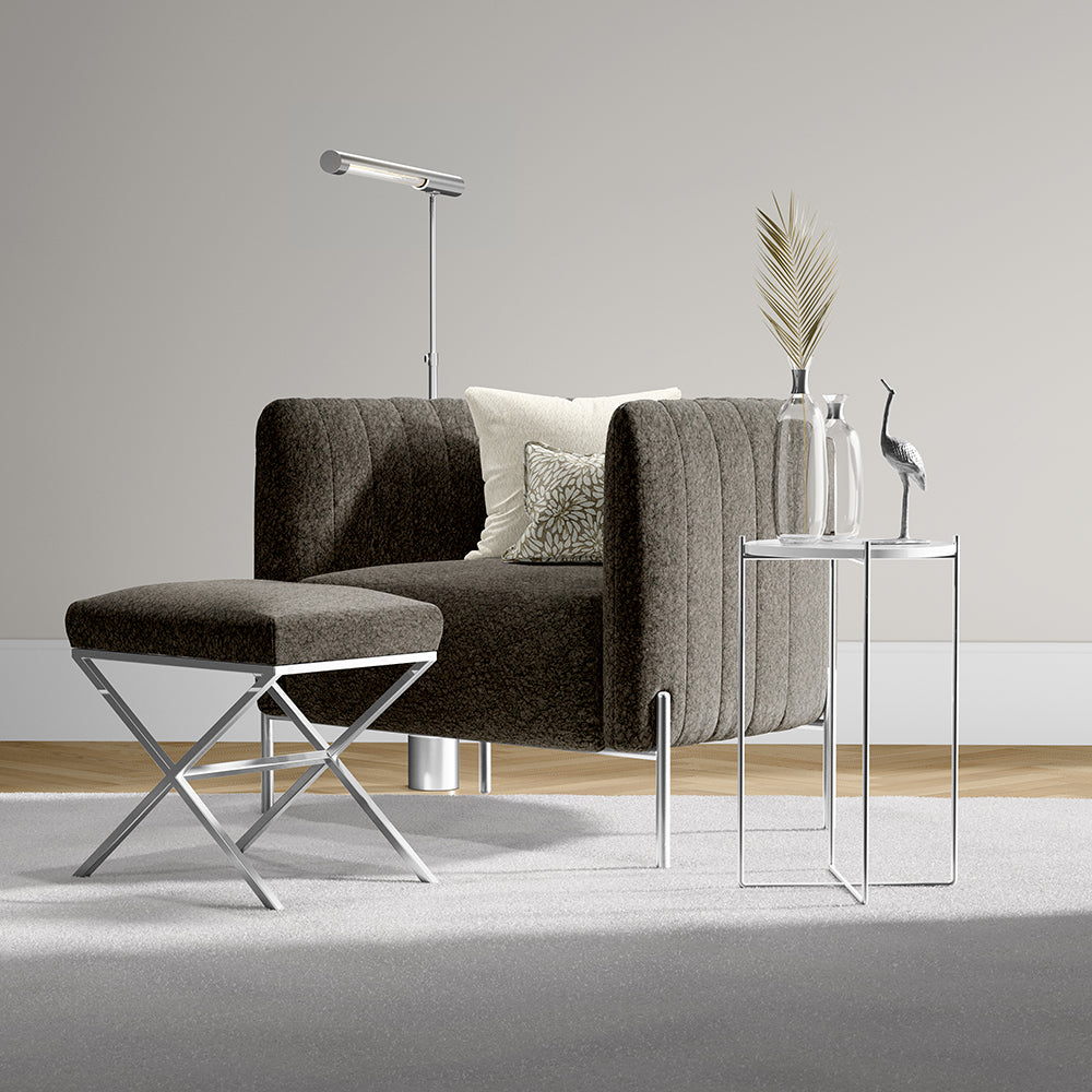 NICHOLASJOHN INC NJ-MERRIMENT Taupe Solid Fabric - NJ25-1254