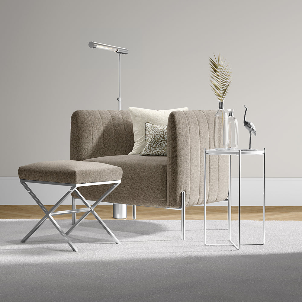 NICHOLASJOHN INC NJ-MERRIMENT Fawn Solid Fabric - NJ25-1255