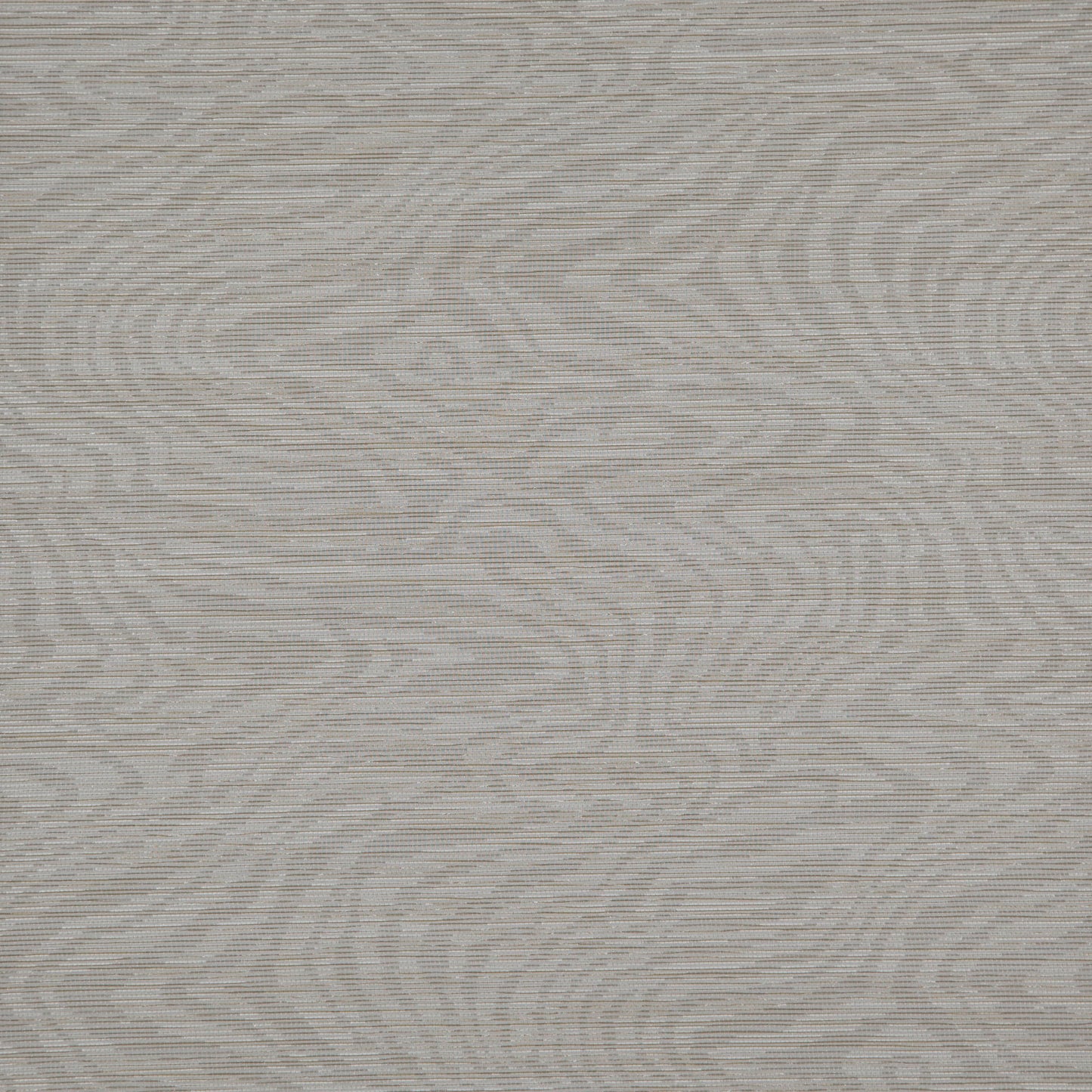 Green woven fabric with jacquard texture and a soft upholstery look; features a subtle wavy concentric stripe pattern.