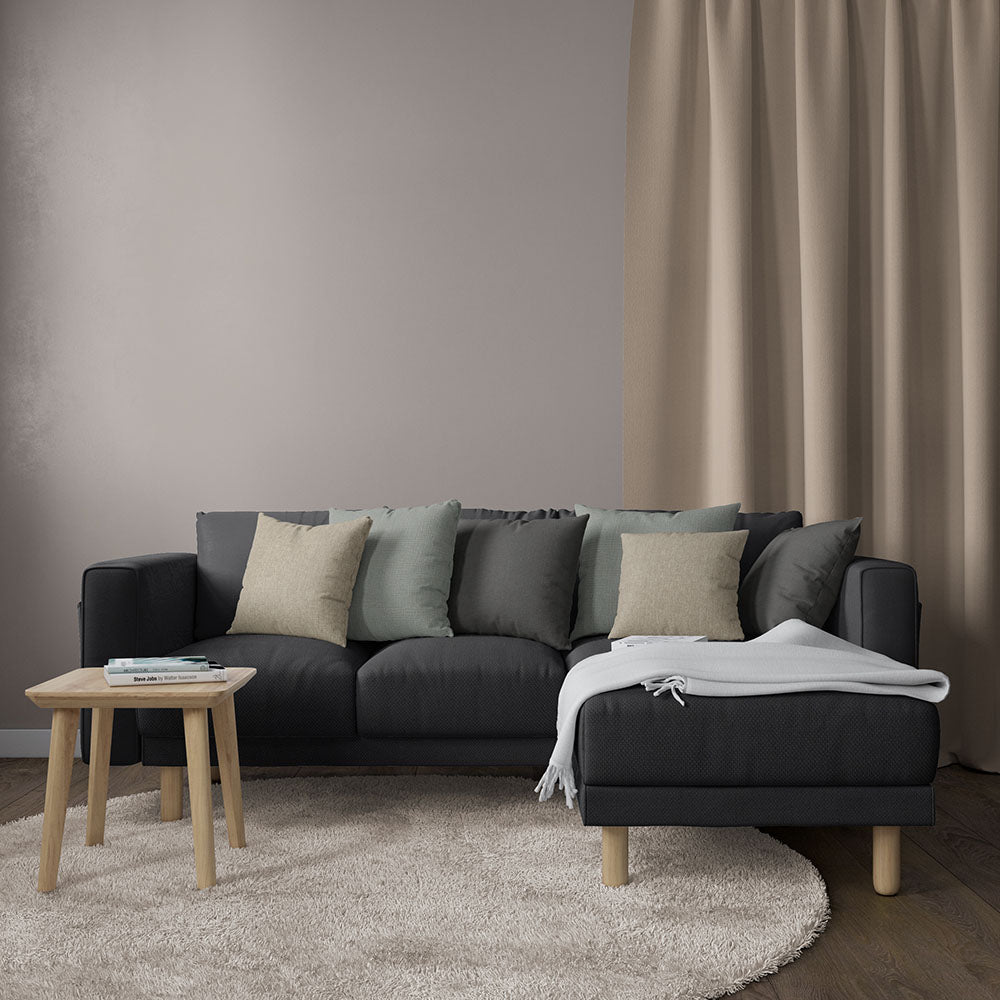 NICHOLASJOHN INC NJ-KENA Licorice Solid Fabric - NJ25-1308