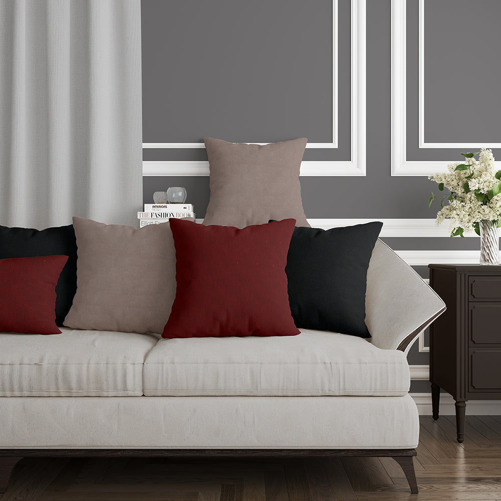 NICHOLASJOHN INC NJ-BENJAMIN Theatre Red Solid Fabric - NJ25-1314