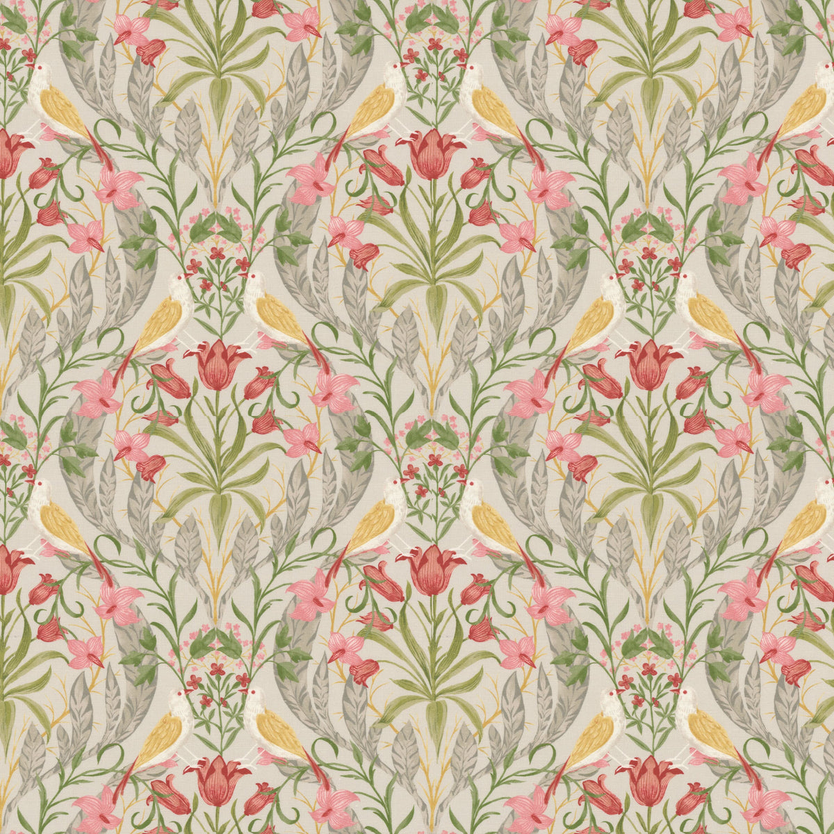 STOUT TEXTILES MULTIPURPOSE,PRINT TRANSITIONAL,, FLORAL ROSEBUD - FRED-2