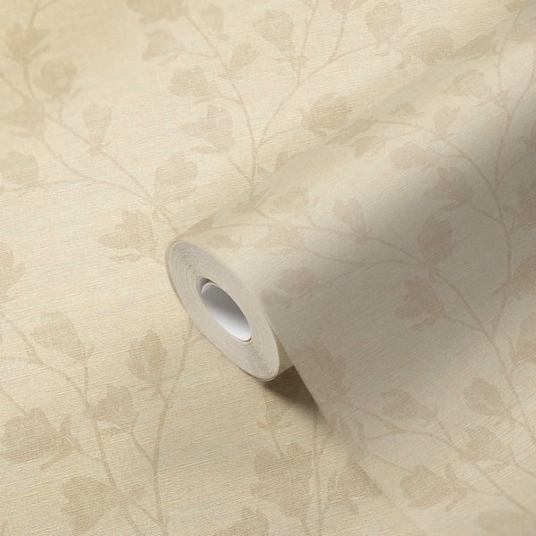 Galerie Wallcoverings Fusion Floral Trail Motif Galerie Wallcoverings Beige - FS72035