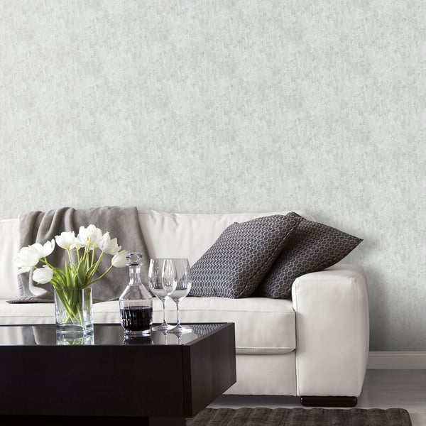 Galerie Wallcoverings Nostalgie Distressed Wall Galerie Wallcoverings Silver Grey - G56180