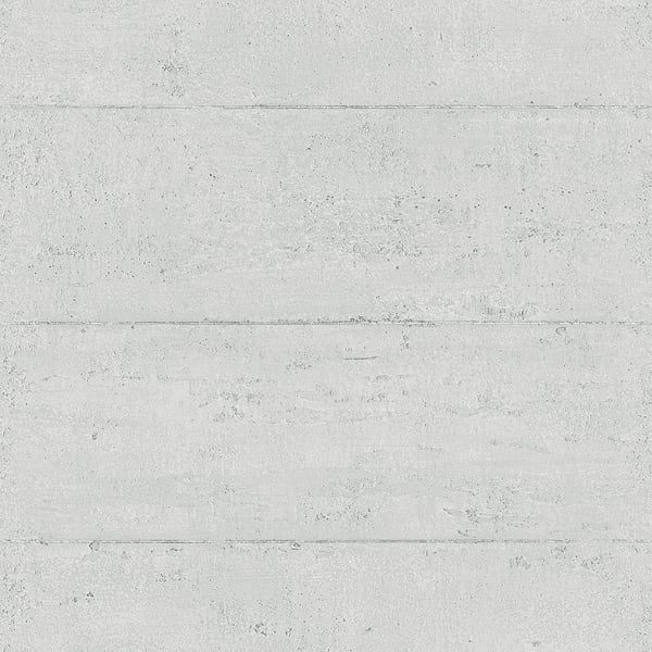 Light gray concrete wall background with horizontal seams and speckled texture.