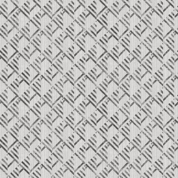 Galerie Wallcoverings Texstyle Block Flock Galerie Wallcoverings Silver Grey - G56578
