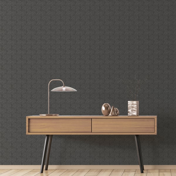 Galerie Wallcoverings Texstyle Hedgehog Galerie Wallcoverings Black - G56603