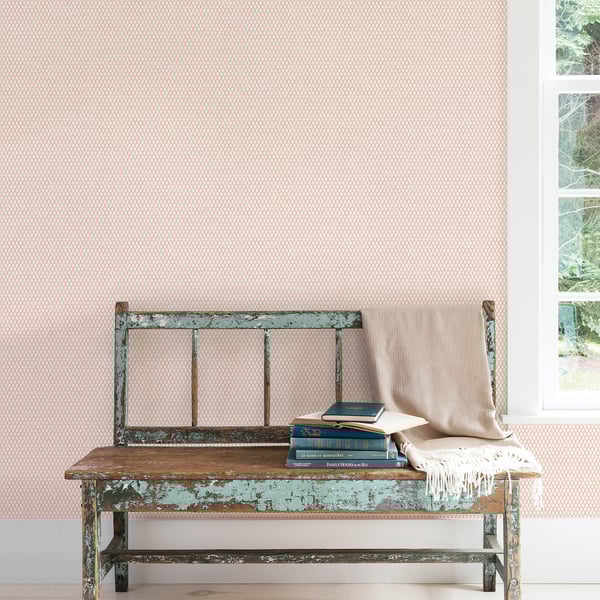 Galerie Wallcoverings Small Prints Double Links Galerie Wallcoverings Red - G56654