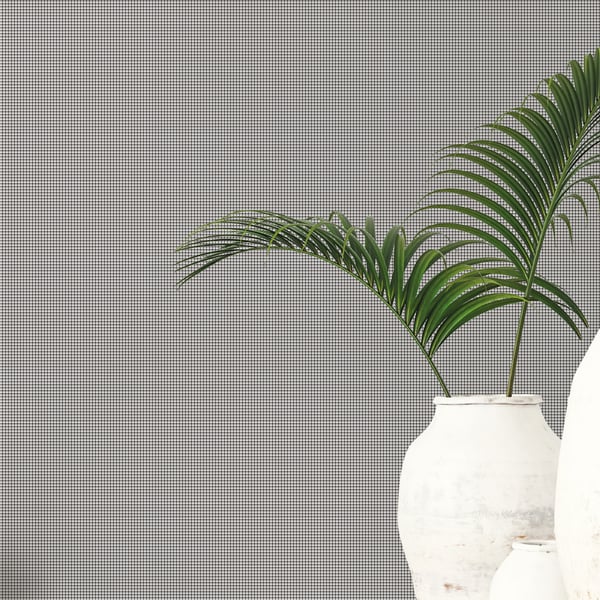 Galerie Wallcoverings Small Prints Houndstooth Galerie Wallcoverings Black - G56659