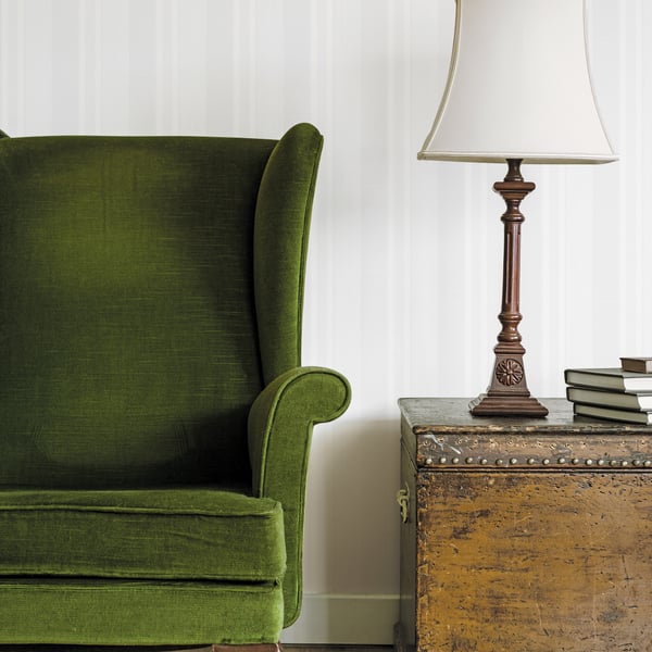 Galerie Wallcoverings Palazzo Silk Stripe Galerie Wallcoverings White - G67618