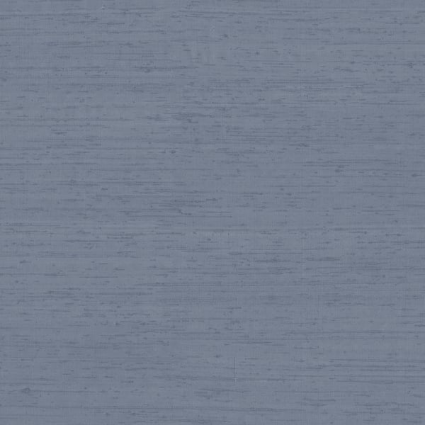 Blue-gray wallpaper with a subtle silk texture and smooth, even finish.