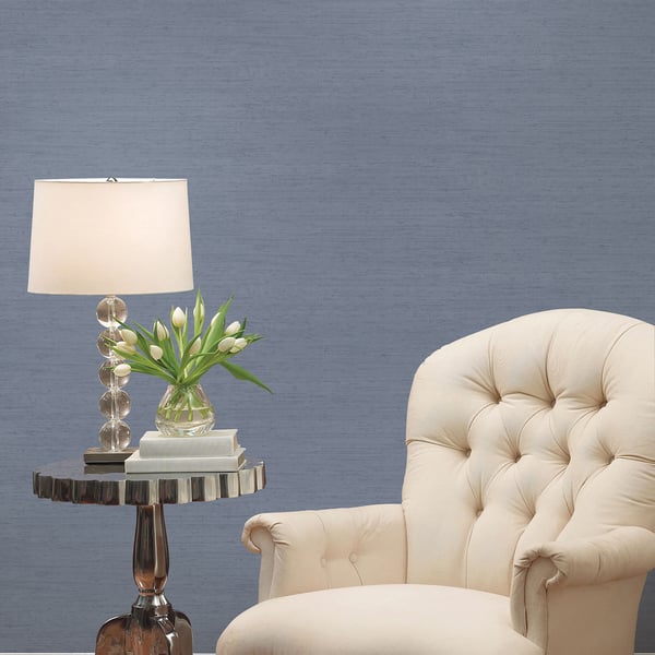 Galerie Wallcoverings Palazzo Silk Texture Galerie Wallcoverings Blue - G67667