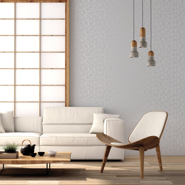 Galerie Wallcoverings Special Fx 2 Glitter Web Galerie Wallcoverings Silver Grey - G67699