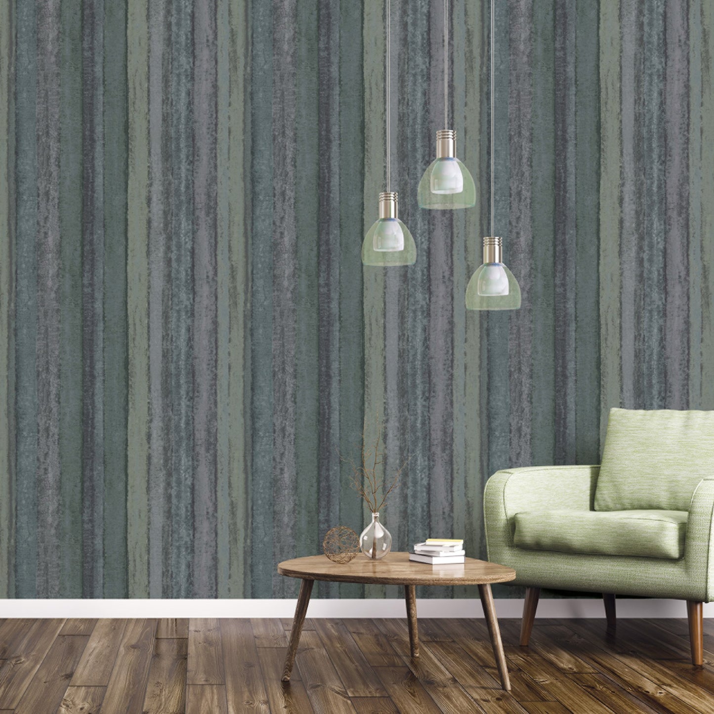 GALERIE WALLCOVERINGS Utopia Green - G67802