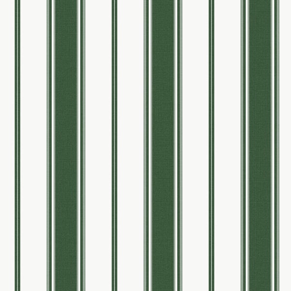 Galerie Wallcoverings Smart Stripes 3 Heritage Stripe Galerie Wallcoverings Green - G68063