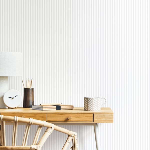 Galerie Wallcoverings Smart Stripes 3 Shirt Stripe Galerie Wallcoverings Silver Grey - G68071