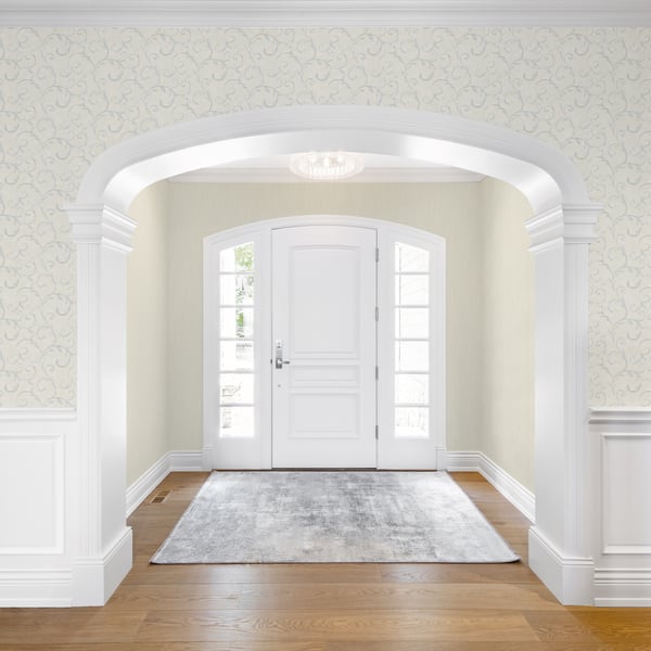 Galerie Wallcoverings Palazzo 2 Palazzo Scroll Galerie Wallcoverings Cream - G68674