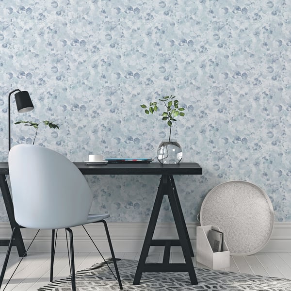 Galerie Wallcoverings Atmosphere Bubble Up Galerie Wallcoverings Blue - G78236