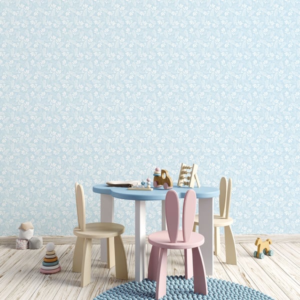 Galerie Wallcoverings Tiny Tots 2 Koala Leaf Galerie Wallcoverings Blue - G78381