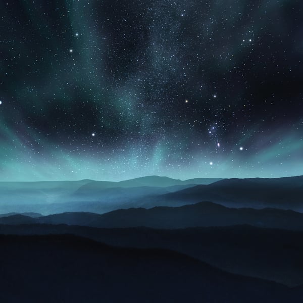 Galerie Wallcoverings Atmosphere MURAL Galerie Wallcoverings Blue - G78420