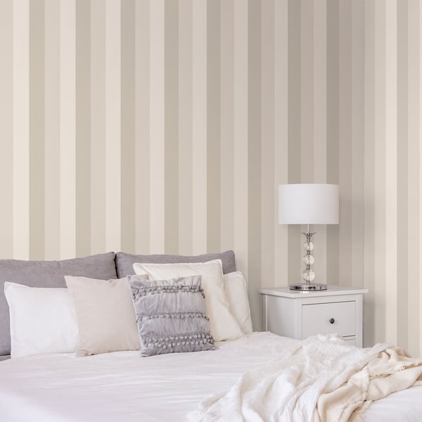 Galerie Wallcoverings Secret Garden Secret Stripe Galerie Wallcoverings Beige - G78517