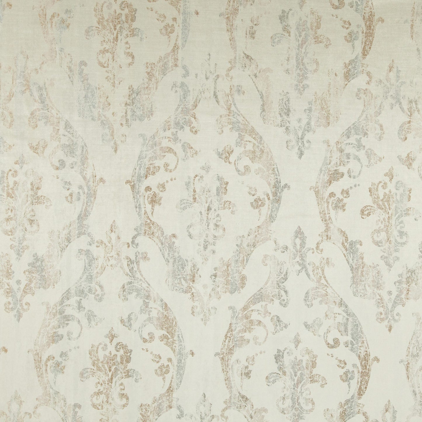 JF Fabrics GAMBLER 32 Fabric Traditional,Transitional,Floral,Metallic Creme,Beige,Taupe Damask,Texture,Velvet - 8091032 J8571