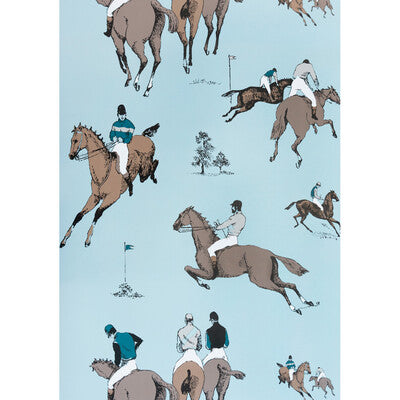 GASTON Y DANIELA HIPODROMO PRINT--ANIMAL/INSECTS-NOVELTY AZUL - GDW5106.005.0 OUTLET