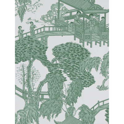 GASTON Y DANIELA ZHOU JUN PRINT--CHINOISERIE-GLOBAL VERDE - GDW5252.005.0 OUTLET