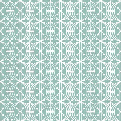 GASTON Y DANIELA CARRUSEL PRINT--MODERN-GEOMETRIC AQUA - GDW5438.002.0 OUTLET