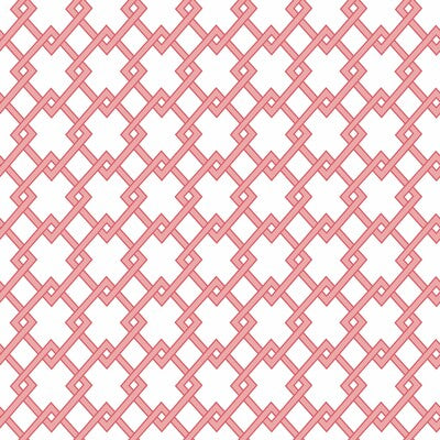 GASTON Y DANIELA BOUND PRINT--DIAMOND-LATTICE/SCROLLWORK ROSA - GDW5441.001.0 OUTLET