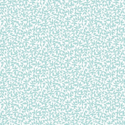 GASTON Y DANIELA HIEDRA PRINT--BOTANICAL & FLORAL-SMALL SCALE AQUA - GDW5444.001.0 OUTLET