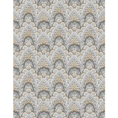GASTON Y DANIELA GANGES PRINT---BARGELLOS GRIS/MARRON - GDW5447.001.0 OUTLET