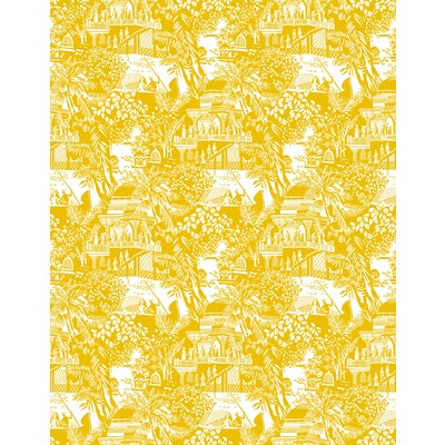GASTON Y DANIELA OLIMPO PRINT--CHINOISERIE-FIGURATIVE AMARILLO - GDW5450.002.0 OUTLET