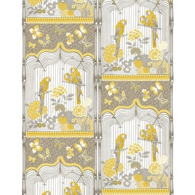 GASTON Y DANIELA AVIARY PRINT--ANIMAL/INSECTS-NOVELTY OCRE - GDW5452.001.0 OUTLET