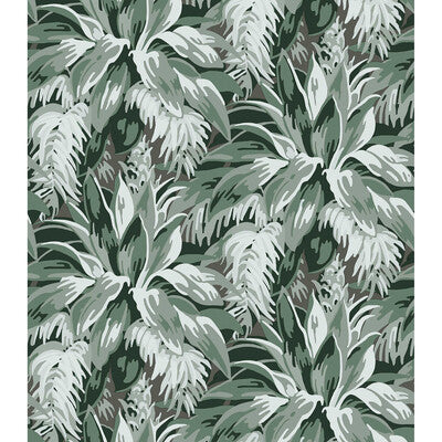 GASTON Y DANIELA PANAMERICANA PRINT-VINYL/FAUX LEATHER--BOTANICAL & FLORAL VERDE/MARRON - GDW5664.003.0 OUTLET