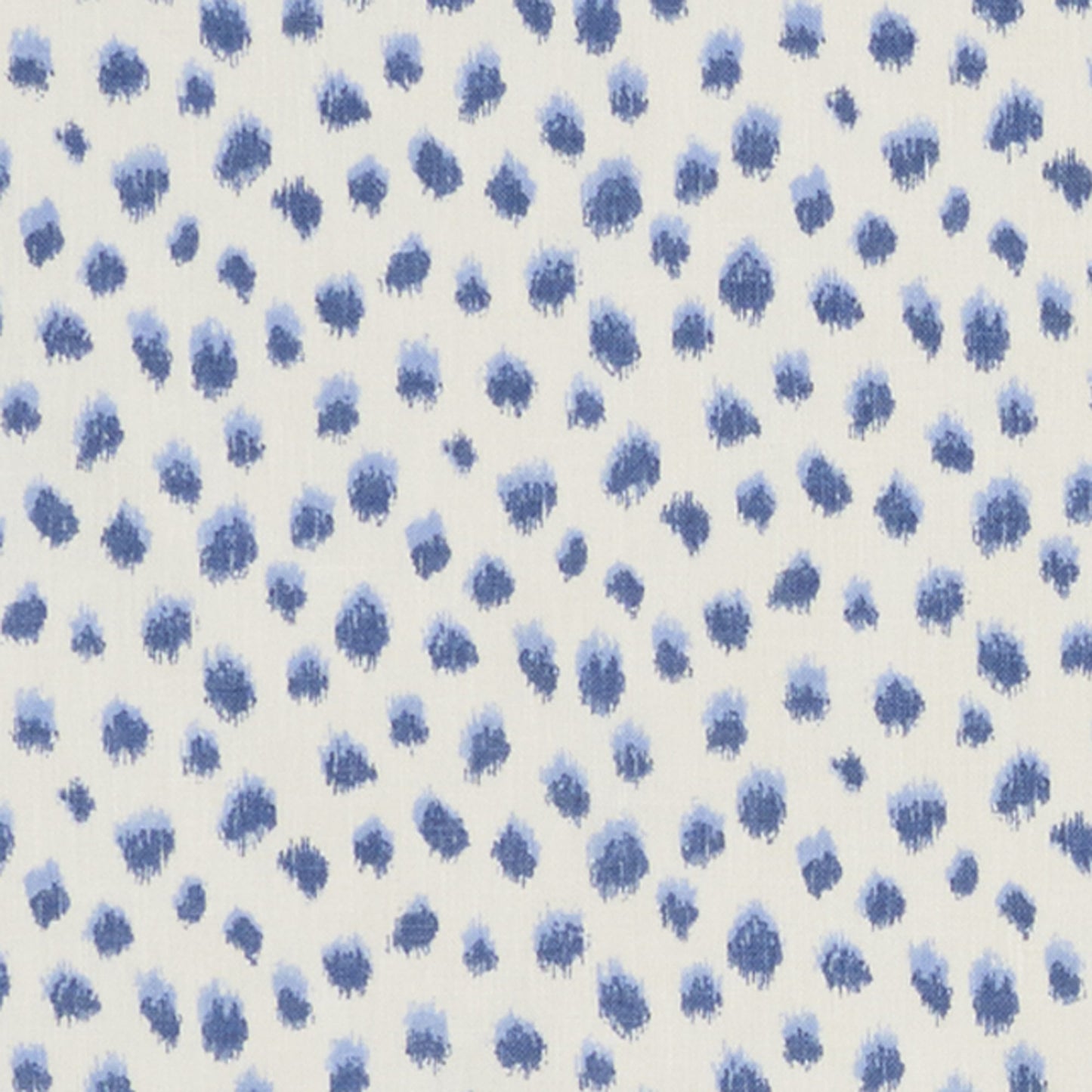 JF Fabrics GEMMA 69 Fabric Animal, Mini Blue, White Print - 9284669 J9431