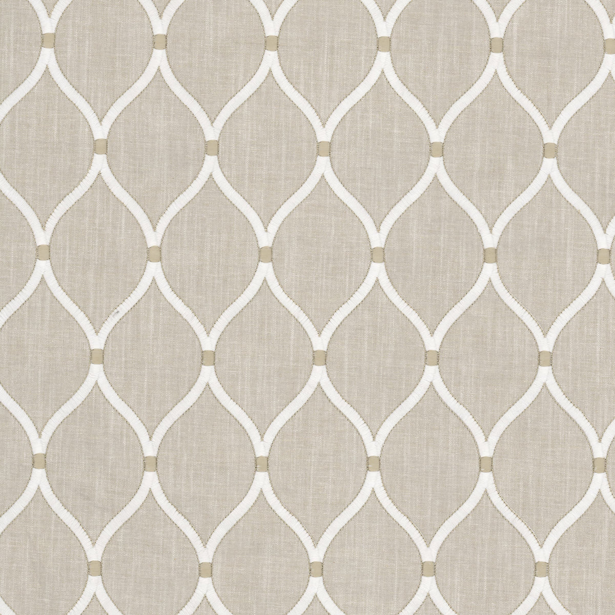 STOUT TEXTILES MULTIPURPOSE,EMBROIDERIES TRADITIONAL, OGEE HONEY - GEMS-4